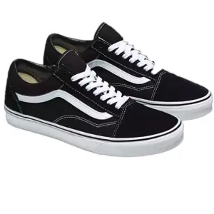 Vans Old Skool Black White Skater Shoes Sneakers Girl Woman 5.5 Boy 4.0