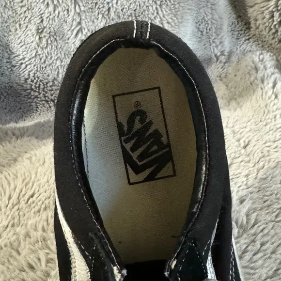 Vans Old Skool Black White Skater Shoes Sneakers Girl Woman 5.5 Boy 4.0
