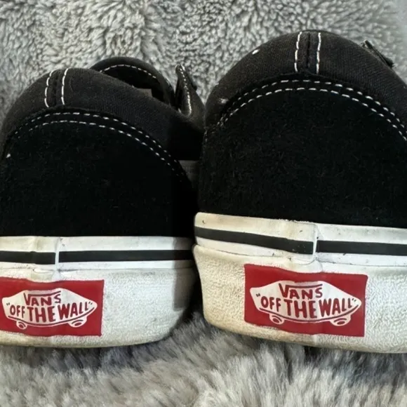 Vans Old Skool Black White Skater Shoes Sneakers Girl Woman 5.5 Boy 4.0
