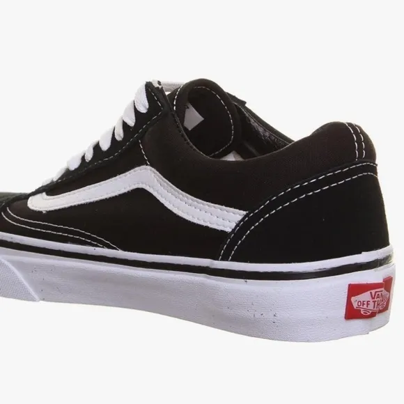 Vans Old Skool Black White Skater Shoes Sneakers Girl Woman 5.5 Boy 4.0