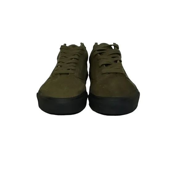 Vans Old Skool Military Olive Black Skate Shoes Sneakers Size 7 M or 8.5 Womens