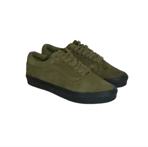 Vans Old Skool Military Olive Black Skate Shoes Sneakers Size 7 M or 8.5 Womens