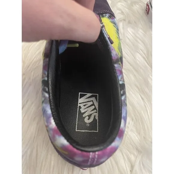 Vans Old Skool Mysterioso Purple Tie‎ Dye Sneakers Men’s Size 9.5 Women’s 11