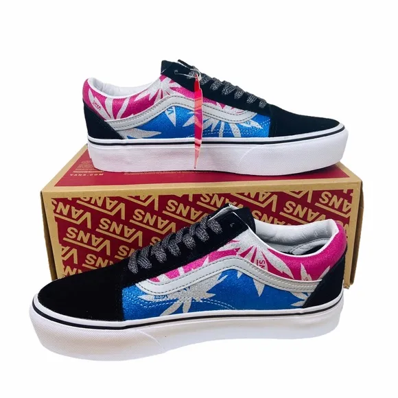 Vans Old Skool Platform After Dark Sneakers