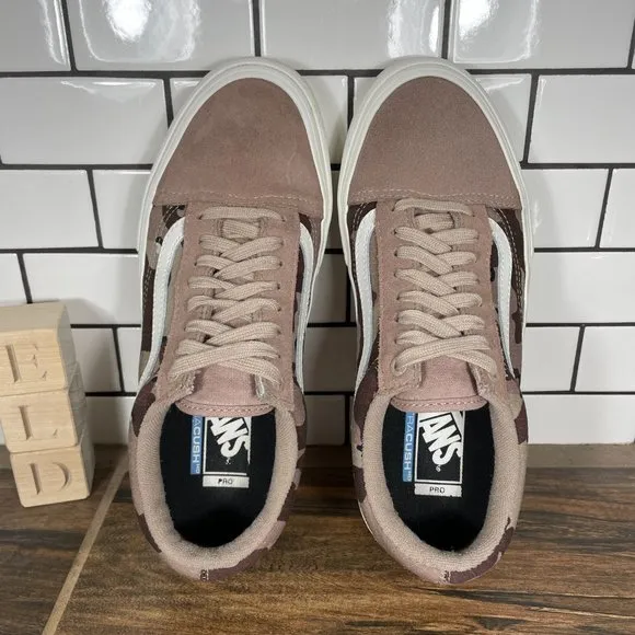 VANS Old Skool Pro Men's Size 7 Shoes Desert Camo UltraCush Low Skater Sneakers