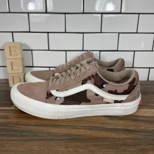 VANS Old Skool Pro Men's Size 7 Shoes Desert Camo UltraCush Low Skater Sneakers