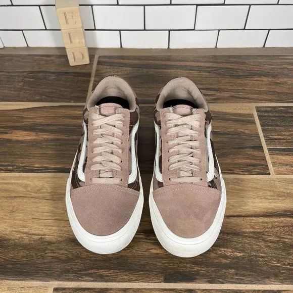VANS Old Skool Pro Men's Size 7 Shoes Desert Camo UltraCush Low Skater Sneakers
