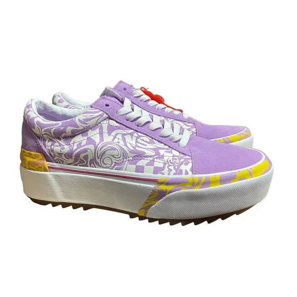 Vans Old Skool Stacked Wavy Daze Sheer Lilac Sneakers
