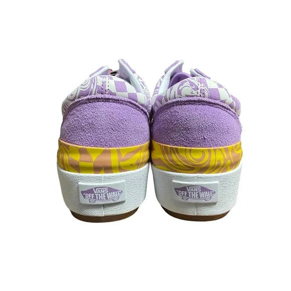 Vans Old Skool Stacked Wavy Daze Sheer Lilac Sneakers