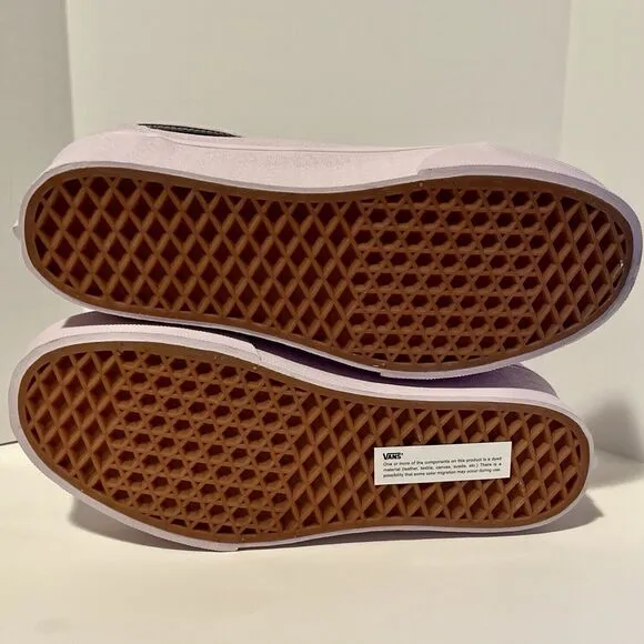 Vans Old Skool Stackform Shoes Sneakers Mens 10 Lavender Purple Suede Skater