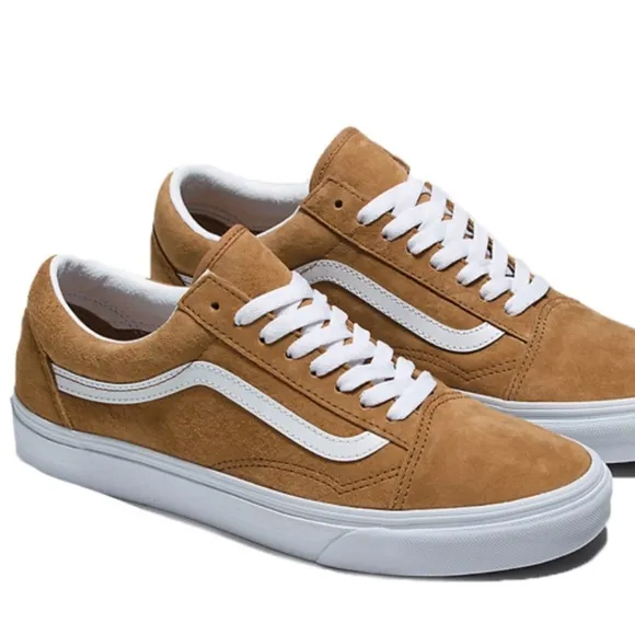 Vans Old Skool Pig Suede Tobacco Brown SZ 13 NEW!