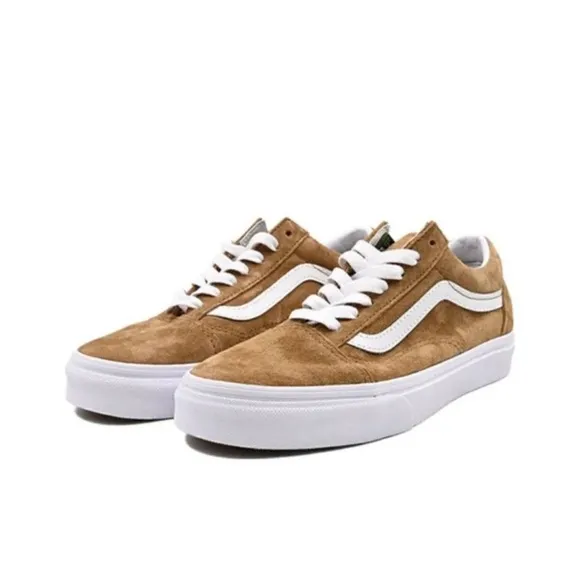 Vans Old Skool Pig Suede Tobacco Brown SZ 13 NEW!