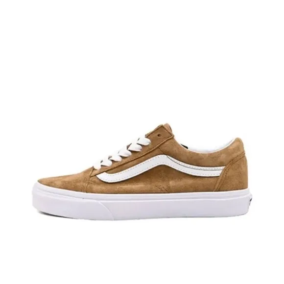 Vans Old Skool Pig Suede Tobacco Brown SZ 13 NEW!