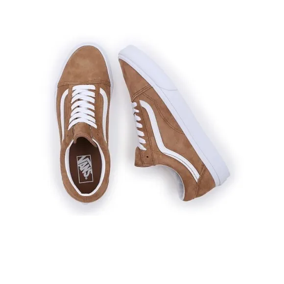 Vans Old Skool Pig Suede Tobacco Brown SZ 13 NEW!