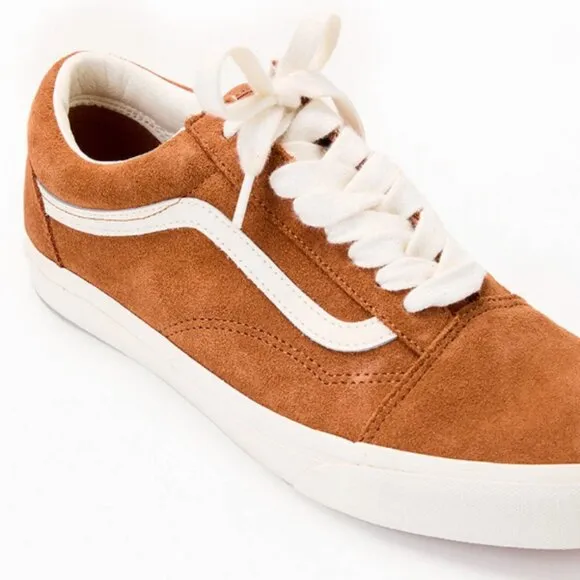 Vans Old Skool Pig Suede Tobacco Brown SZ 13 NEW!