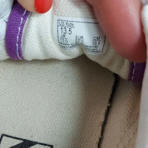 Vans Old Skool Purple Suede Skater Sneakers 13.5