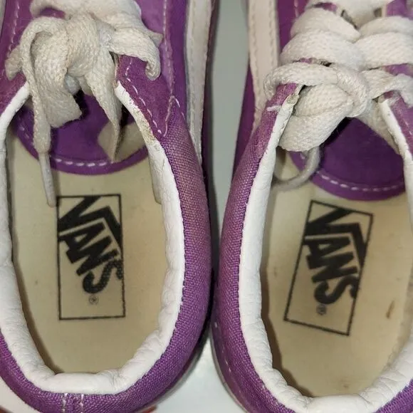 Vans Old Skool Purple Suede Skater Sneakers 13.5