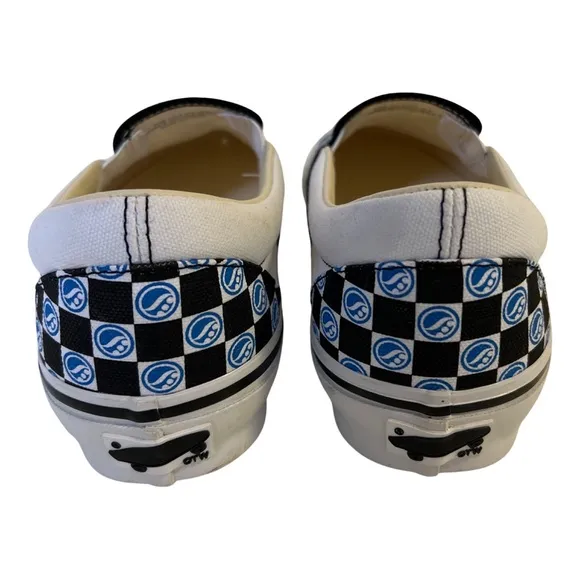 VANS • OTW Custom Slip On Checkered Reissued ‘98 Skater Sneakers Shoes