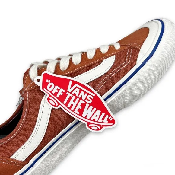 Vans Salt Wash Style 36 Decon SF Shoes W 7 Classic Canvas Skate Sneakers Brown