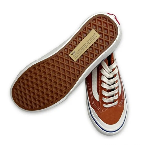 Vans Salt Wash Style 36 Decon SF Shoes W 7 Classic Canvas Skate Sneakers Brown