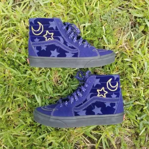 Vans Sk8-Hi Disney Mickey Sorcerer's Apprentice Shoes Ladies Size 8 Men 6.5