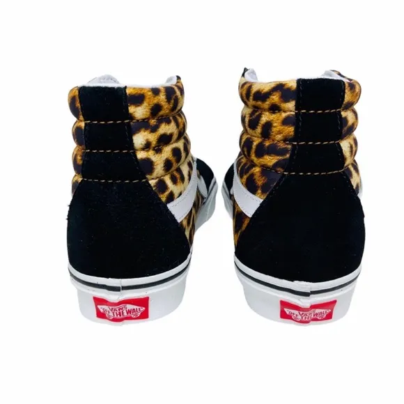 Vans Sk8-Hi Leopard Sneakers Black