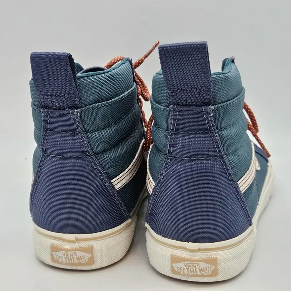 Vans sk8-hi MTE DX colorblock blue green hightop sneakers size 7 in m / 8.5 in w