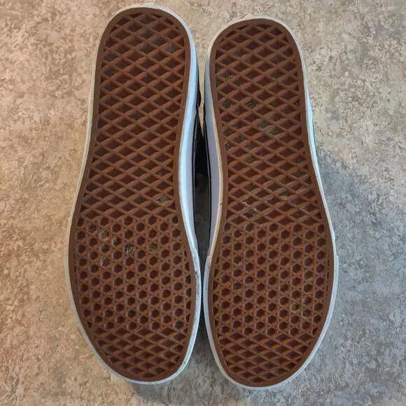 Vans Skater Shoes Men 12 Checkerboard Athletic Streetwear Grunge Retro 90s Style