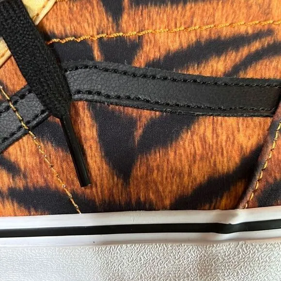 Vans Unisex Tiger Print Sk8-Hi Tapered Athletic Sneakers Size 6(M) 7(W) NEW