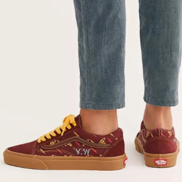 Vans Viviene Westwood Old Skool burgundy Sneaker