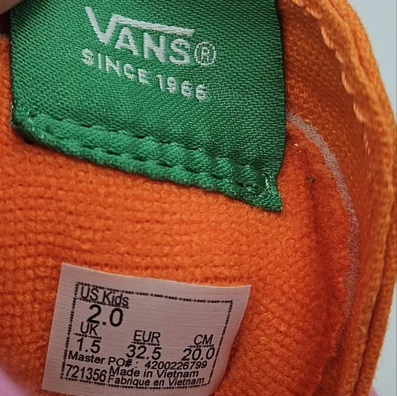 Vans x SESAME STREET SK8-Hi Zip Kids 2 Limited Edition cookie monster &amp; grouch