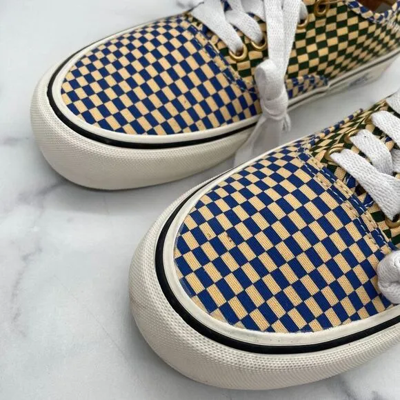 Vans X Mami Wata VR3 Cush Checkerboard Cream Skater Sneakers Men 7.5 Limited