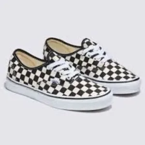 Vans Men's 9 Lace Up Low Sneakers Brown Cream Checkerboard Classic Skater Punk