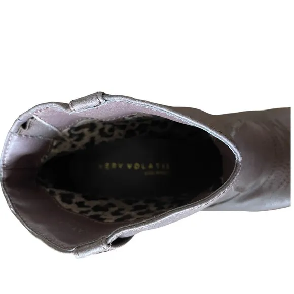Very Volatile Brown Banjo Bootie Size 9