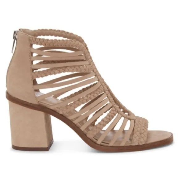 VINCE CAMUTO Beige Kestal Bohemian Cage Sandal Size 8.5M