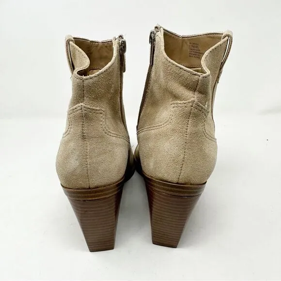 Vince Camuto Gredile Suede Cowboy Western Pointed Toe Heeled Boots 13