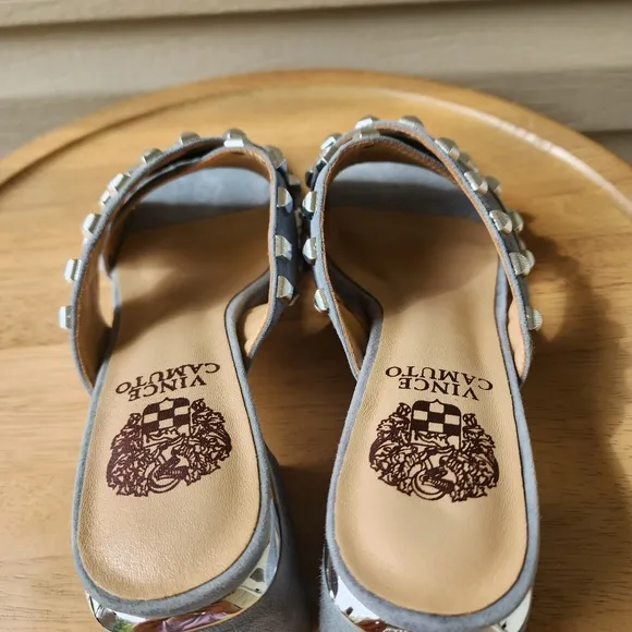 Vince Camuto Nadonie blue heeled sandals size 8