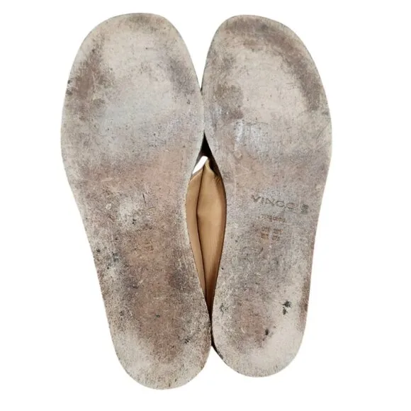 Vince. Tan leather sandals Size 7.5 M