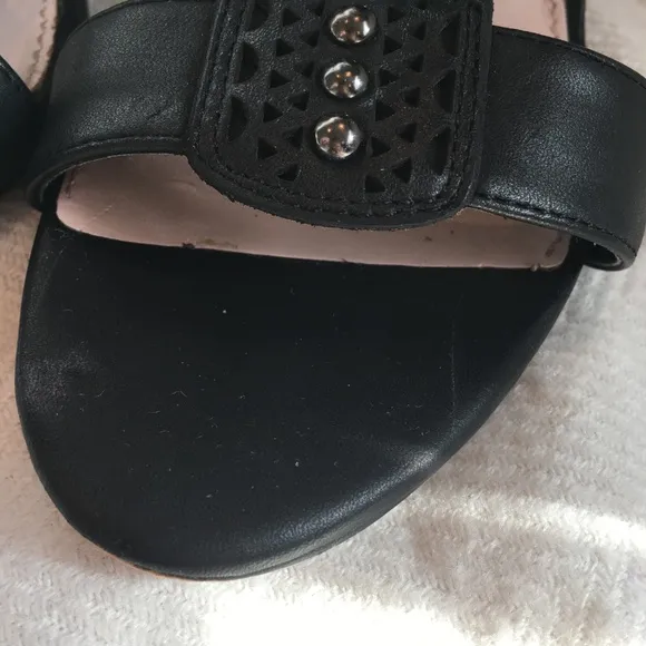 [VINCECAMUTO] Studded high heeled ankle sandals 7