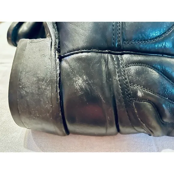 Vintage Biltrite Black Leather Cowboy Boots men’s size 8