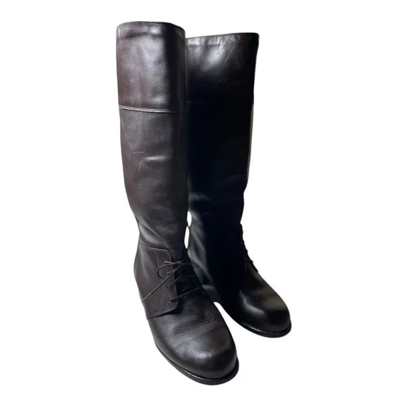 Vintage Blondo Women’s Brown Leather Tall Riding Boots