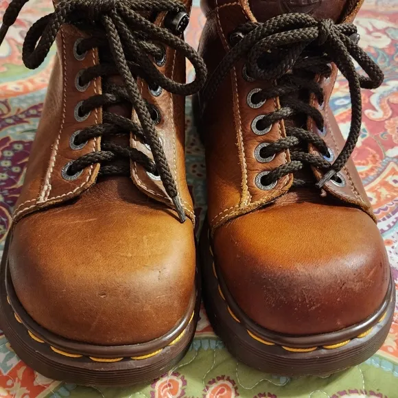 Vintage Dr Martens Chunky Lace Up Ankle Boots