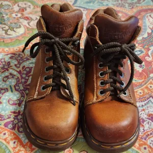 Vintage Dr Martens Chunky Lace Up Ankle Boots