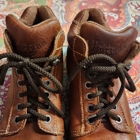Vintage Dr Martens Chunky Lace Up Ankle Boots