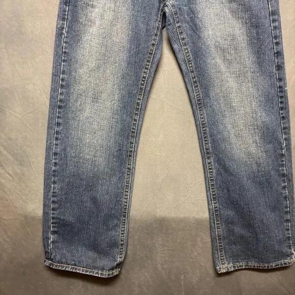 Vintage Enyce Baggie Jeans Skater Streetwear 90s Pocket Embellishment 30x30