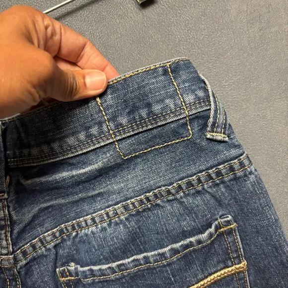 Vintage Enyce Baggie Jeans Skater Streetwear 90s Pocket Embellishment 30x30