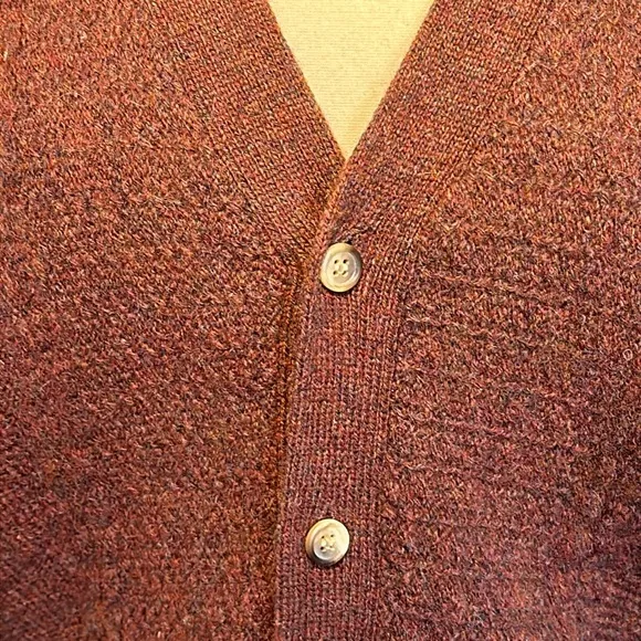 Vintage Henry Grethel 100% Shetland wool vest