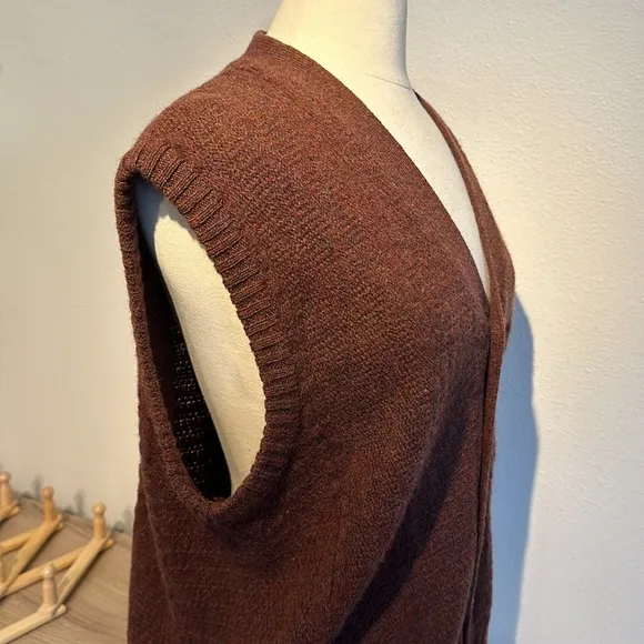 Vintage Henry Grethel 100% Shetland wool vest