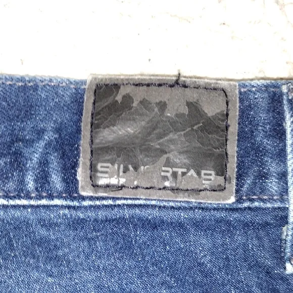 Vintage Levi's Silver Tab Blue 34x32 Baggy Relaxed Fit Jeans Classic Denim Y2K
