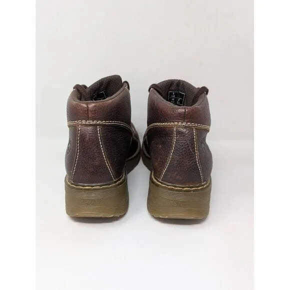 Vintage Y2K Dr Martens‎ Claudia Ankle Boots Brown Leather Chunky Women's Size 7